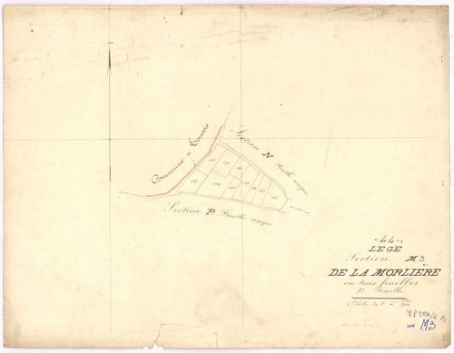 Lège - Section M3 Morlière (section de La)