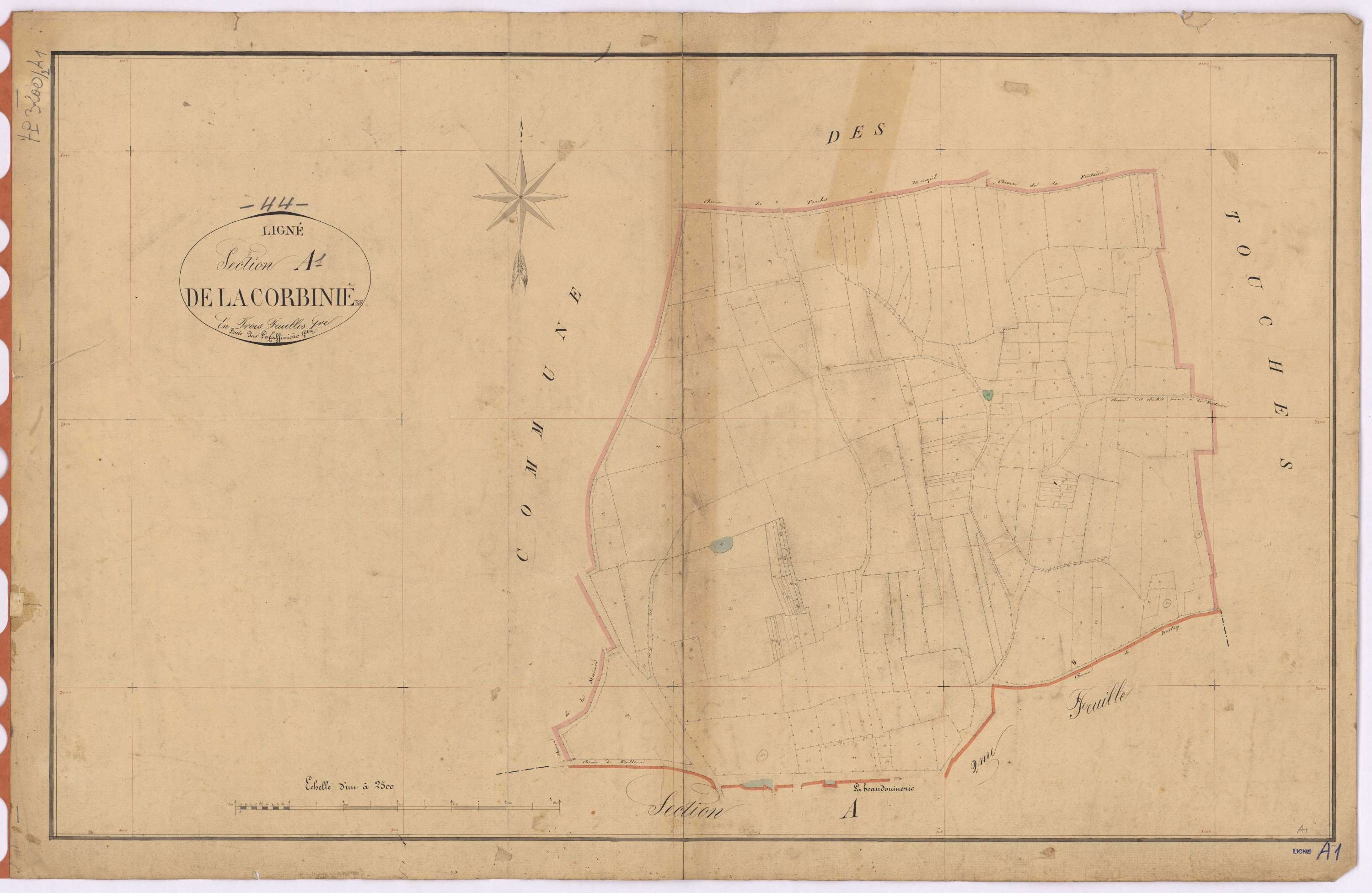 Ligné - Section A1 Corbinière (section de La)