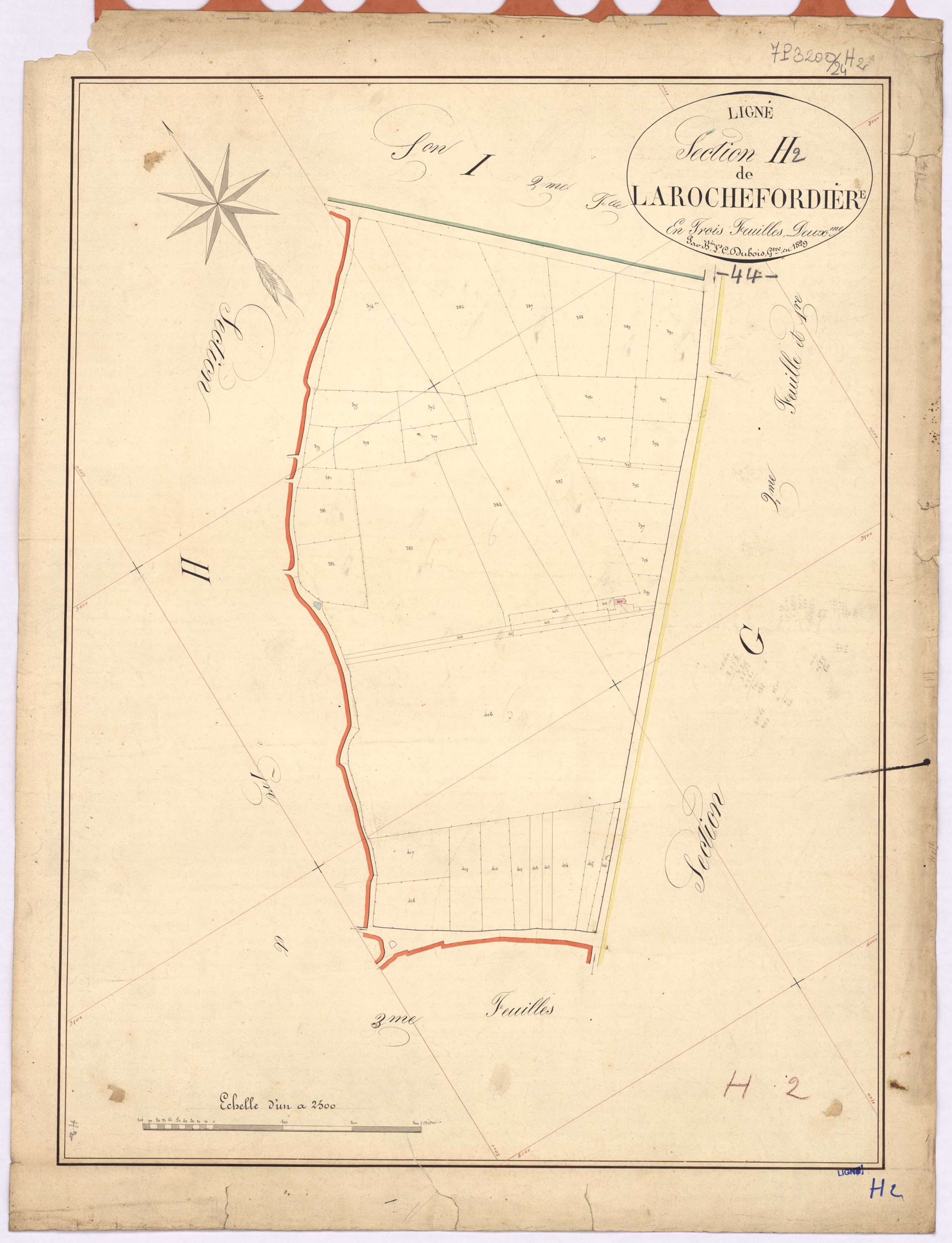 Ligné - Section H2 Rochefordière (section de La)