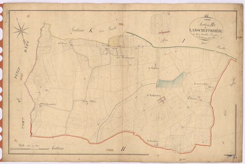 Ligné - Section H1 Rochefordière (section de La)