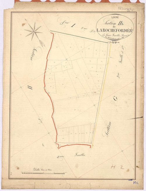 Ligné - Section H2 Rochefordière (section de La)