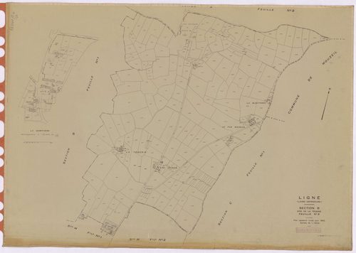 Ligné - Section B2 Tégerie (section de La) ; 151-422