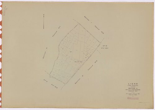 Ligné - Section H2 Rochefordière (section de La) ; 420-479