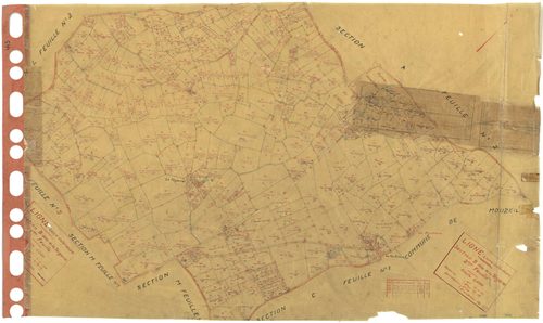 Ligné - Section B1 B2 Tégerie (section de La) . 1-150 . 151-422