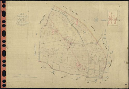 Ligné - Section C1 Bois Aurais (section du) . 1-173