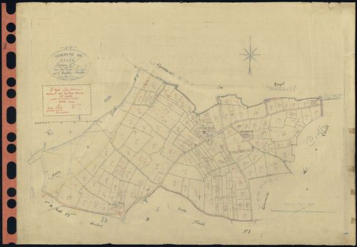 Ligné - Section C2 Bois Aurais (section du) . 174-355