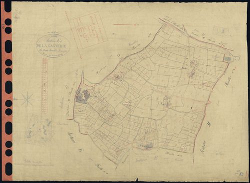 Ligné - Section E1 Gagnerie (section de La) . 1-303