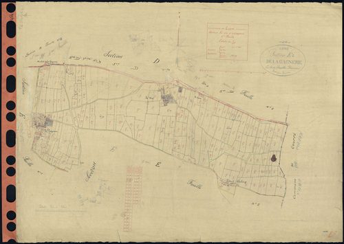 Ligné - Section E2 Gagnerie (section de La) . 304-588