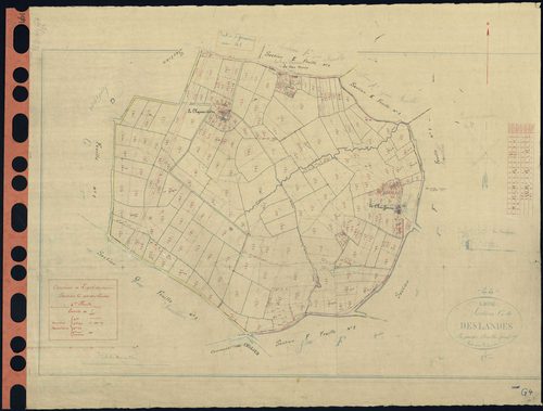 Ligné - Section G4 Landes (section des) . 621-925