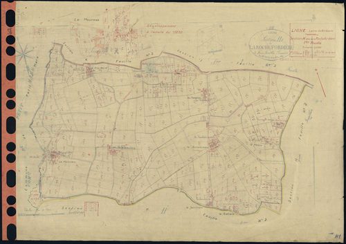 Ligné - Section H1 Rochefordière (section de La) . 1-419