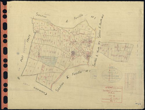Ligné - Section L4 Pilavinière (section de La) . 953-1205