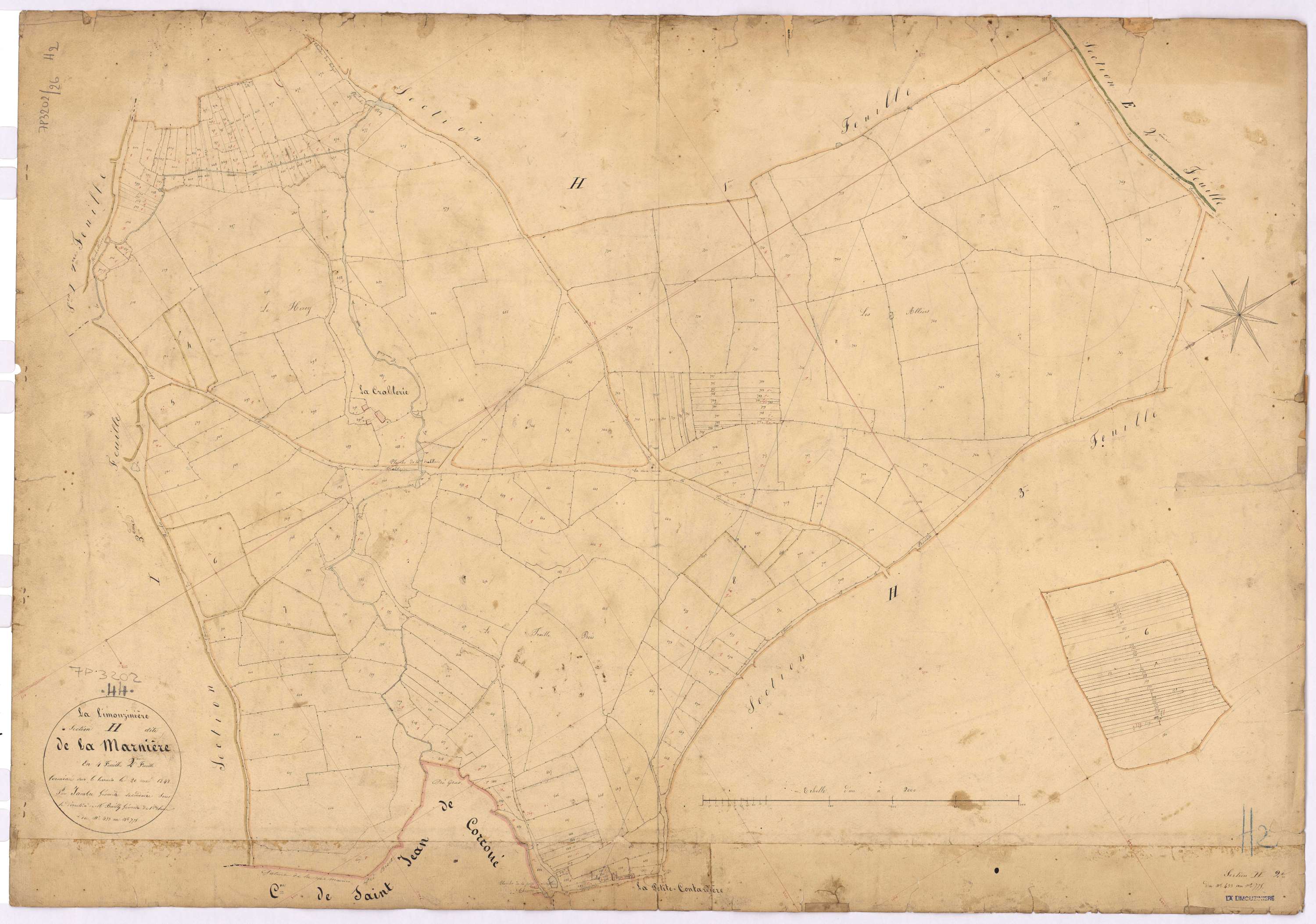 La Limouzinière - Section H2 Marnière (section de La) ; 433-775