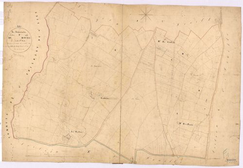 La Limouzinière - Section F1 Bourg (section du) ; 1-407