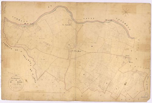 La Limouzinière - Section F2 Bourg (section du) ; 408-939