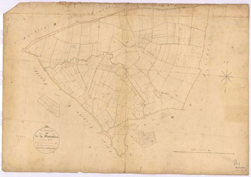 La Limouzinière - Section H1 Marnière (section de La) ; 1-432