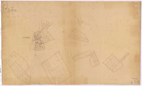 La Limouzinière - Section H1 H2 H3 (développement) Marnière (section de La) ; 1-432 ; 433-775 ; 776-1142 ; développement du village de La Michelière et de diverses parcelles