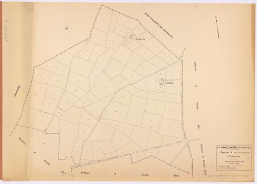 La Limouzinière - Section A1 Brosses (section des) ; 1-96