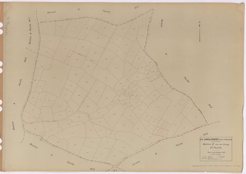 La Limouzinière - Section D3 Etangs (section des) ; 273-399