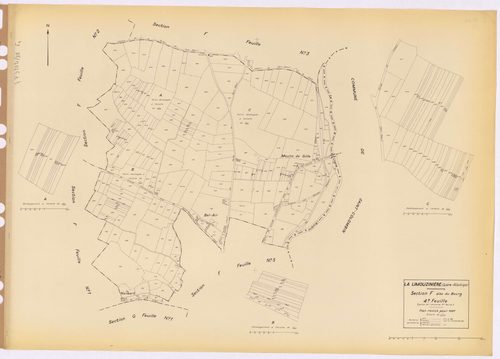 La Limouzinière - Section F4 Bourg (section du) ; 570-882