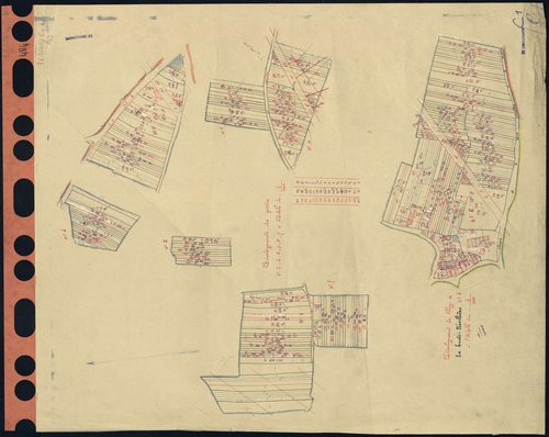 La Limouzinière - Section C1 (développement) Moulinier (section du) . 1-517 . développement du village de La Haute-Névellière et de diverses parcelles