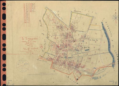 La Limouzinière - Section F5 Bourg (section du) . 883-1168