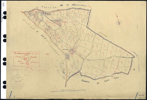 La Limouzinière - Section I3 Reucher (section du) . 632-845