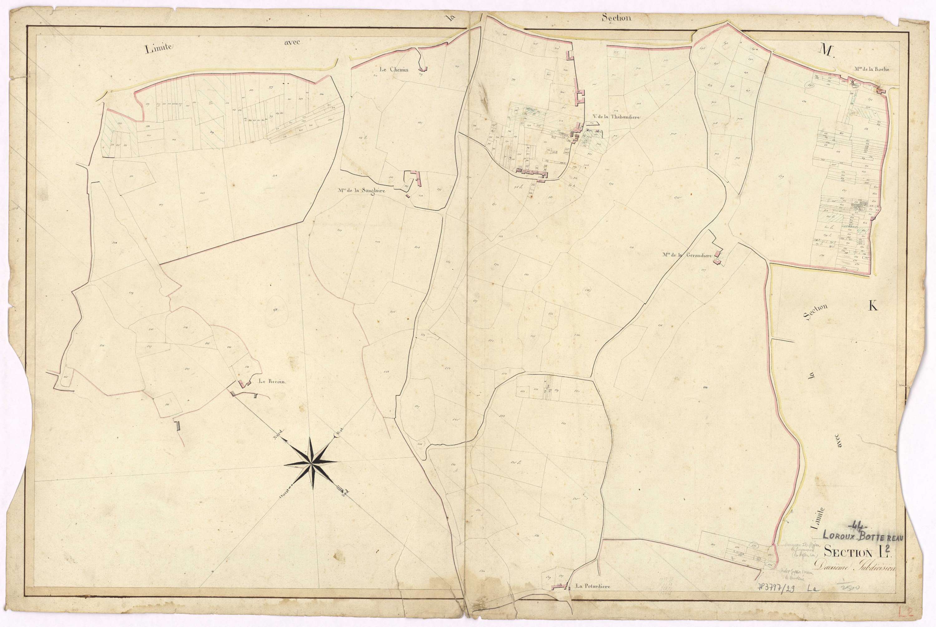 Le Loroux-Bottereau - Section L2 Malonnière (section de La)