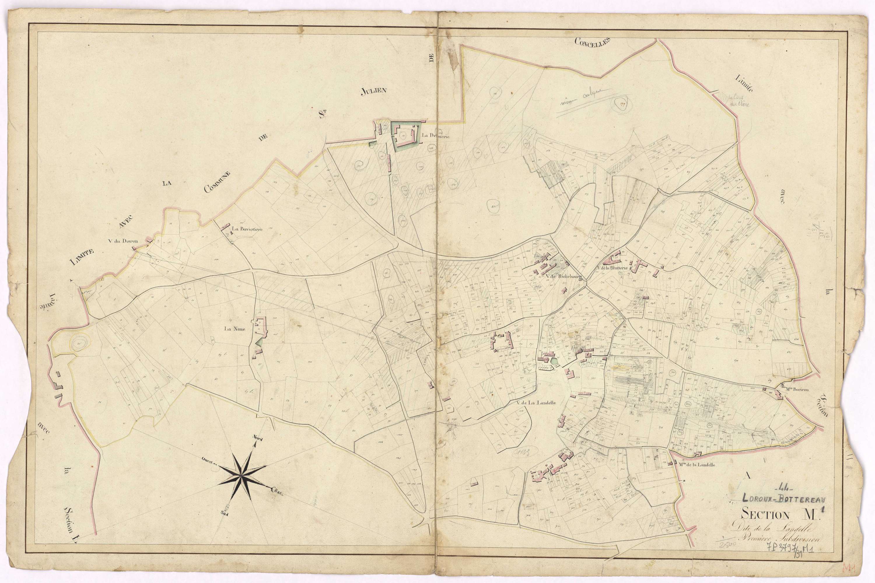 Le Loroux-Bottereau - Section M1 Landelle (section de La)