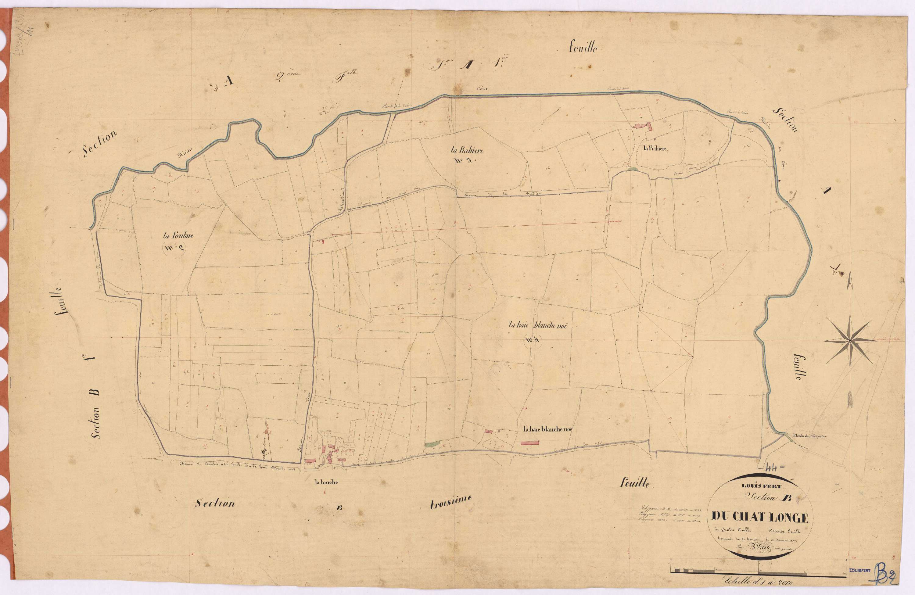 Louisfert - Section B2 Chatlonge (section du)