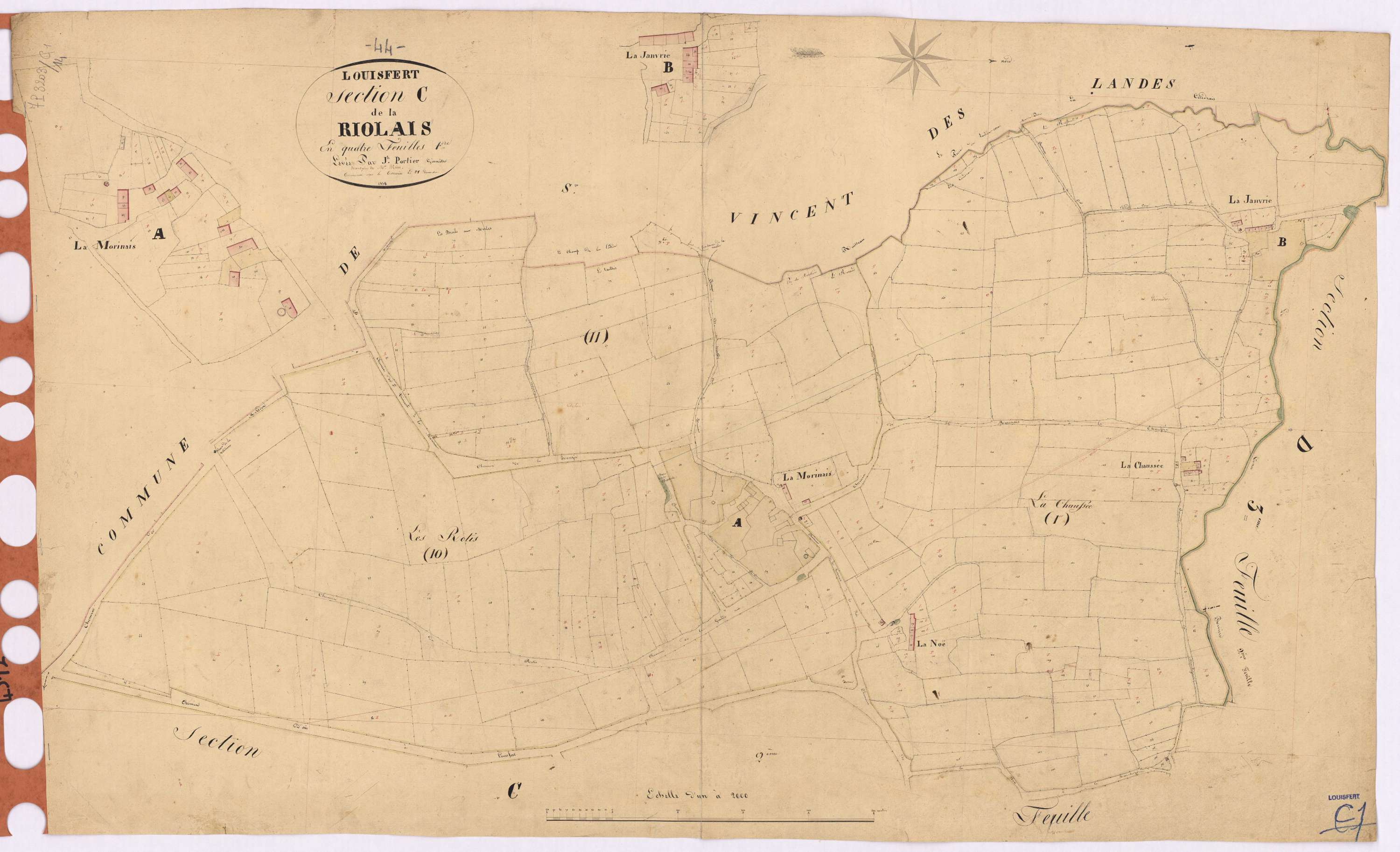 Louisfert - Section C1 Riolais (section de La)