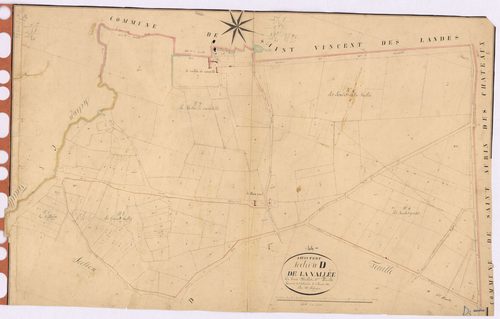 Louisfert - Section D3 Vallée (section de La)