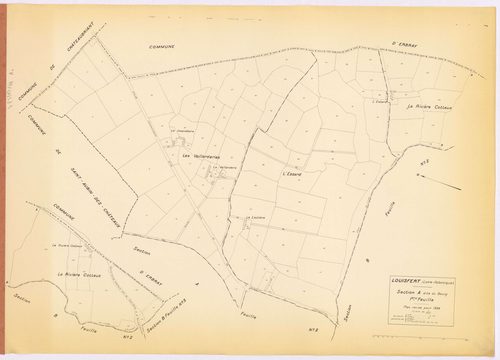 Louisfert - Section A1 Bourg (section du) ; 1-118