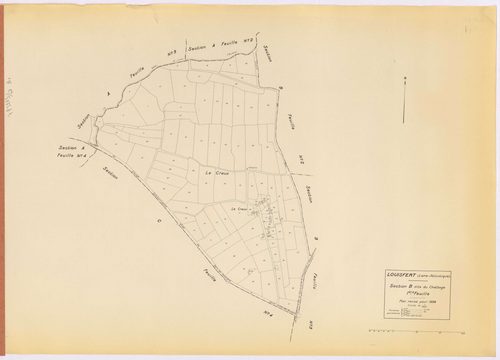 Louisfert - Section B1 Chatlonge (section du) ; 1-94