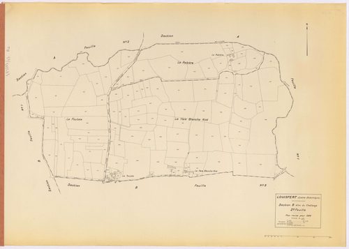 Louisfert - Section B2 Chatlonge (section du) ; 95-222