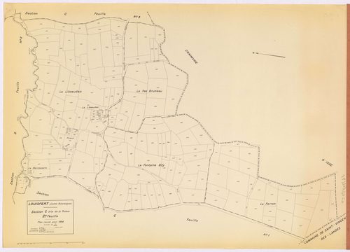 Louisfert - Section C2 Riolais (section de La) ; 248-457