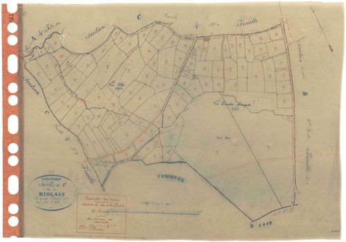 Louisfert - Section C3 Riolais (section de La) . 458-572