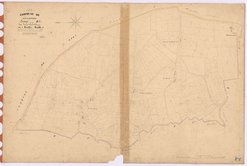 Lusanger - Section B2 Galotière (section de La) ; 467-954