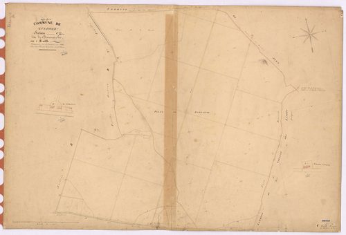 Lusanger - Section C Domnaiche (section de) ; 1-60