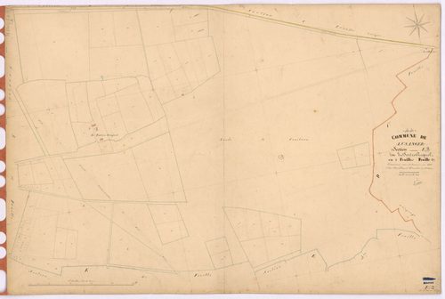 Lusanger - Section E2 Tertre-Gicquel (section du) ; 130-204