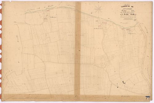 Lusanger - Section F2 Sausais (section de La) ; 290-638