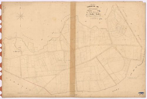 Lusanger - Section F8 Sausais (section de La) ; 1528-1823