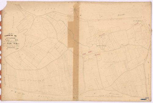 Lusanger - Section G3 Vinouais (section de La) ; 488-781