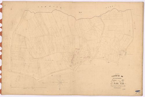 Lusanger - Section I1 Bourg (section du) ; 1-322