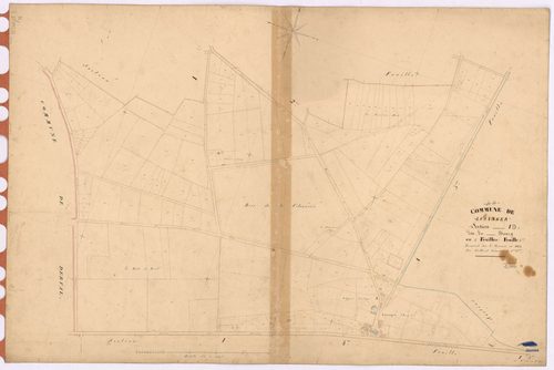 Lusanger - Section I3 Bourg (section du) ; 716-924