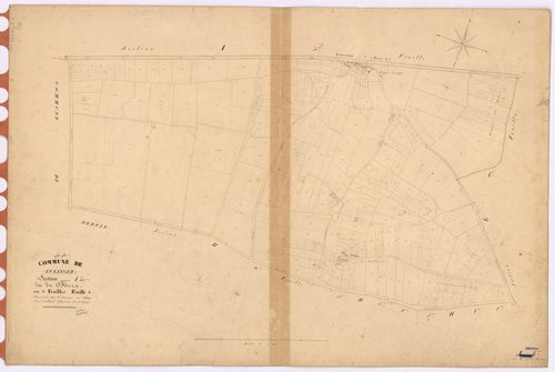 Lusanger - Section I4 Bourg (section du) ; 925-1282