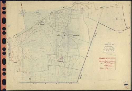 Lusanger - Section B5 Galotière (section de La) . 551-690