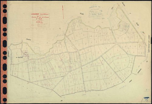 Lusanger - Section F3 Sauzaie (section de La) . 679-910
