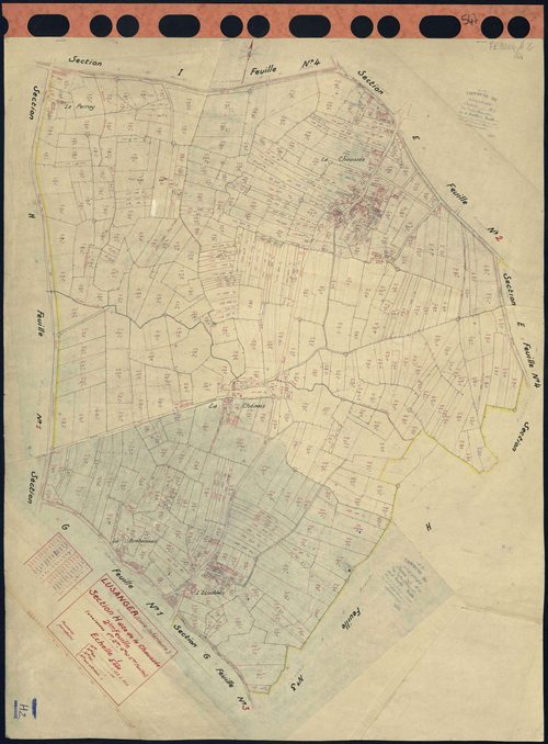 Lusanger - Section H2 Chaussée (section de La) . 153-668