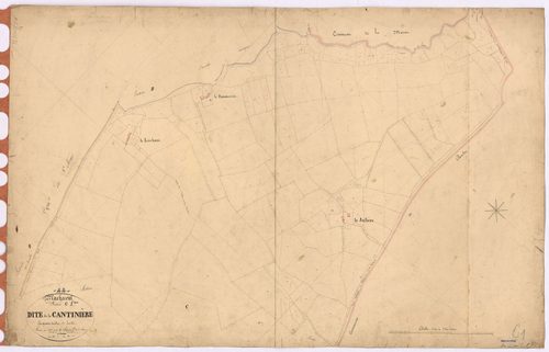 Machecoul - Section C1 Cantinière (section de La) ; 1-116
