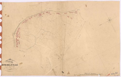 Machecoul - Section D3 Ville (section de La) ; 814-1015